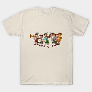 Oktoberfest Bavarian Musicians T-Shirt